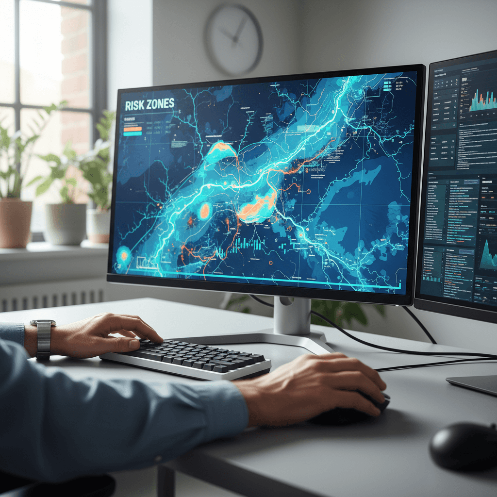 Advanced geospatial platform and spatial intelligence dashboard