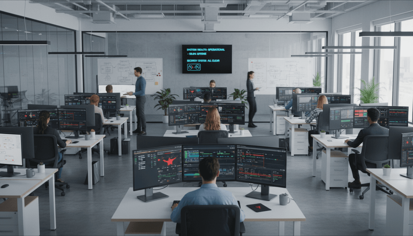 HDRN IT professionals managing enterprise infrastructure